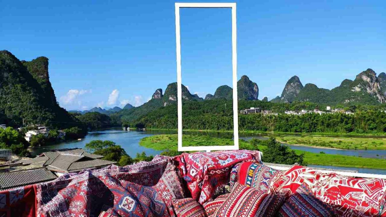 Showbiz Hostel Yangshuo Oda fotoğraf